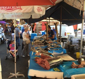 Fish market in Nice